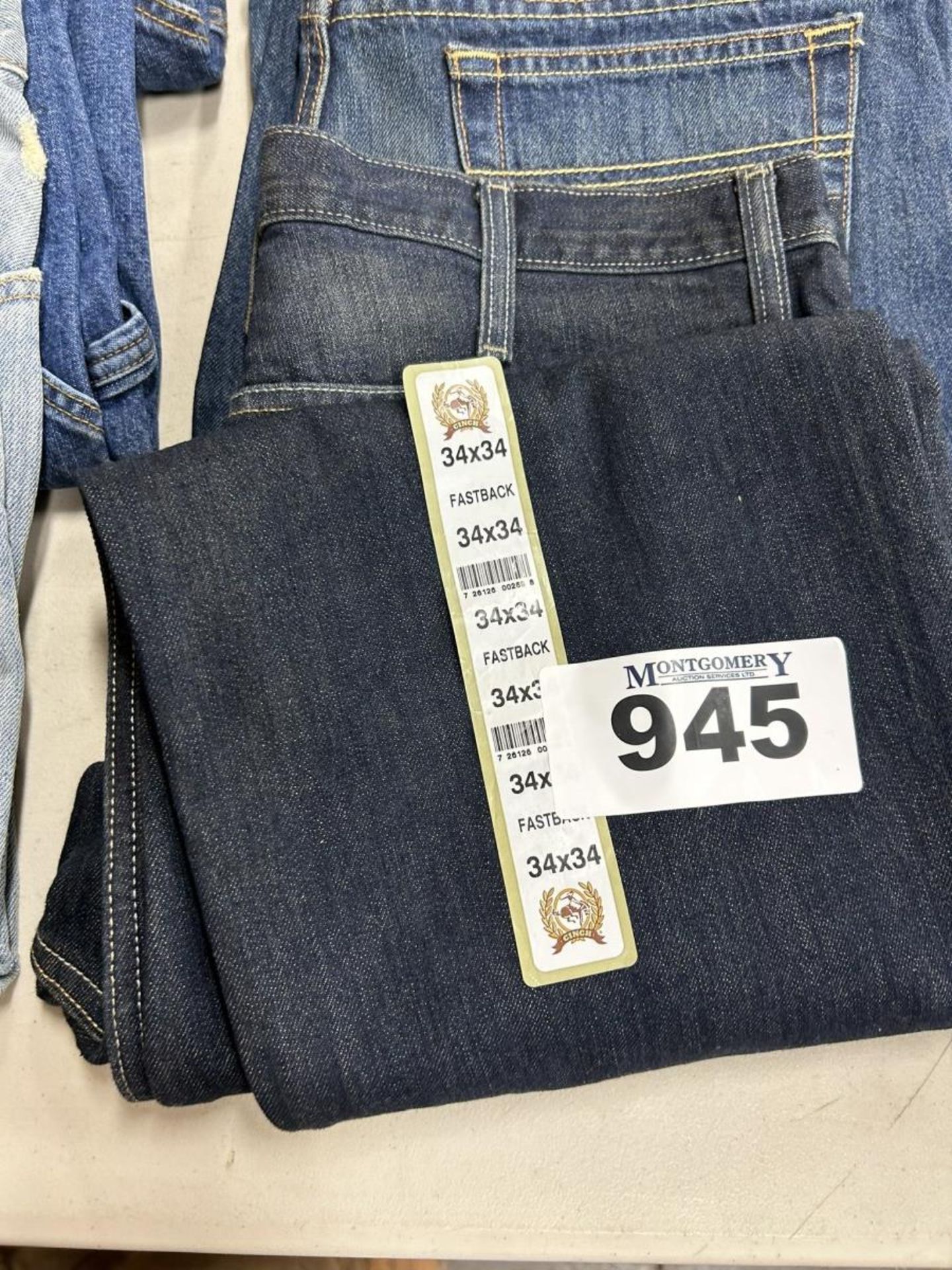 3 PAIRS OF JEANS: WRANGLERS 30X34, CINCH 30X34, CINCH 34X34 - Image 2 of 5