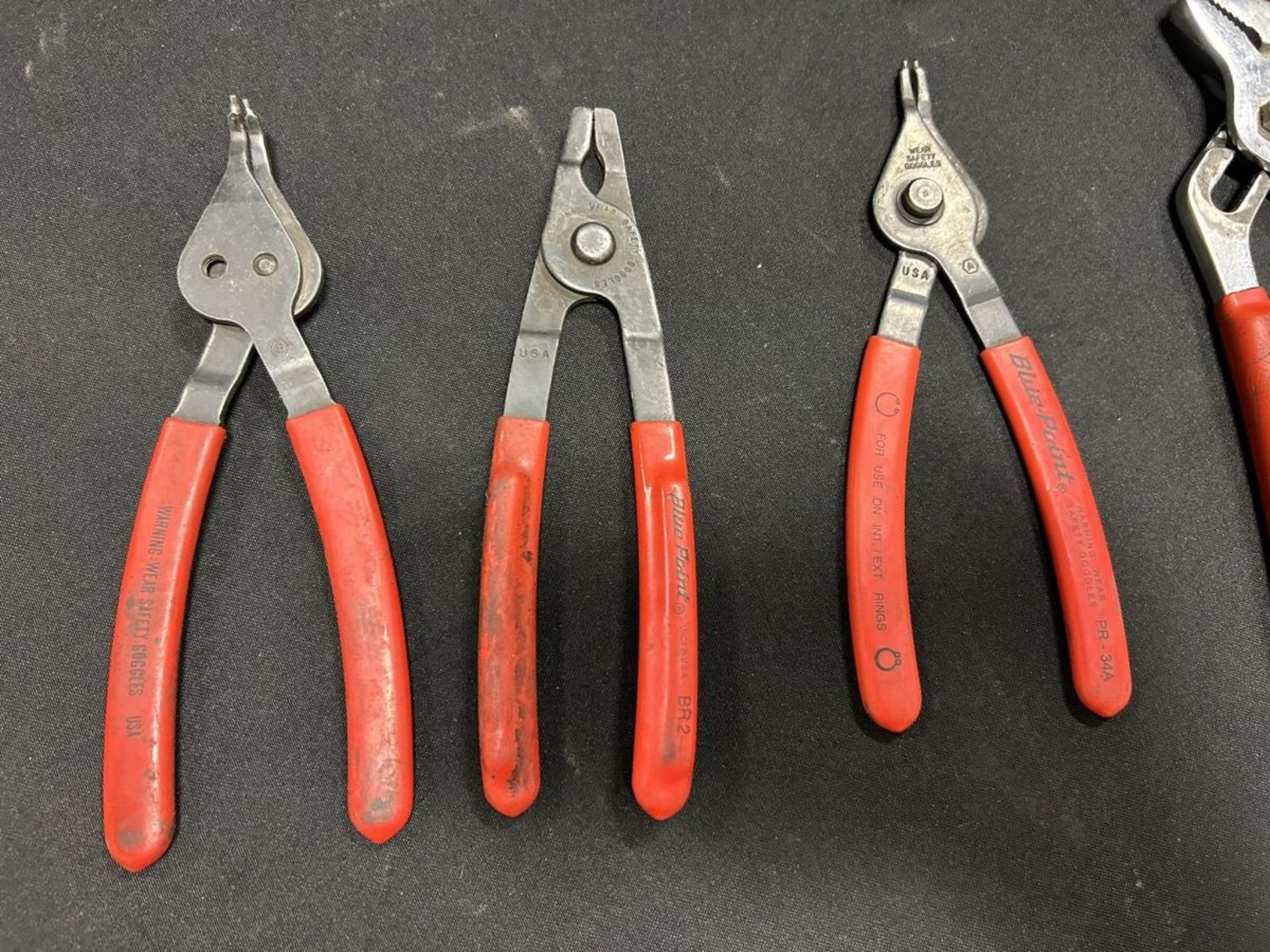 BLUE POINT/SNAP ON INT/EXT RING PLIERS, BR2, PR-27 ETC. - Image 4 of 7