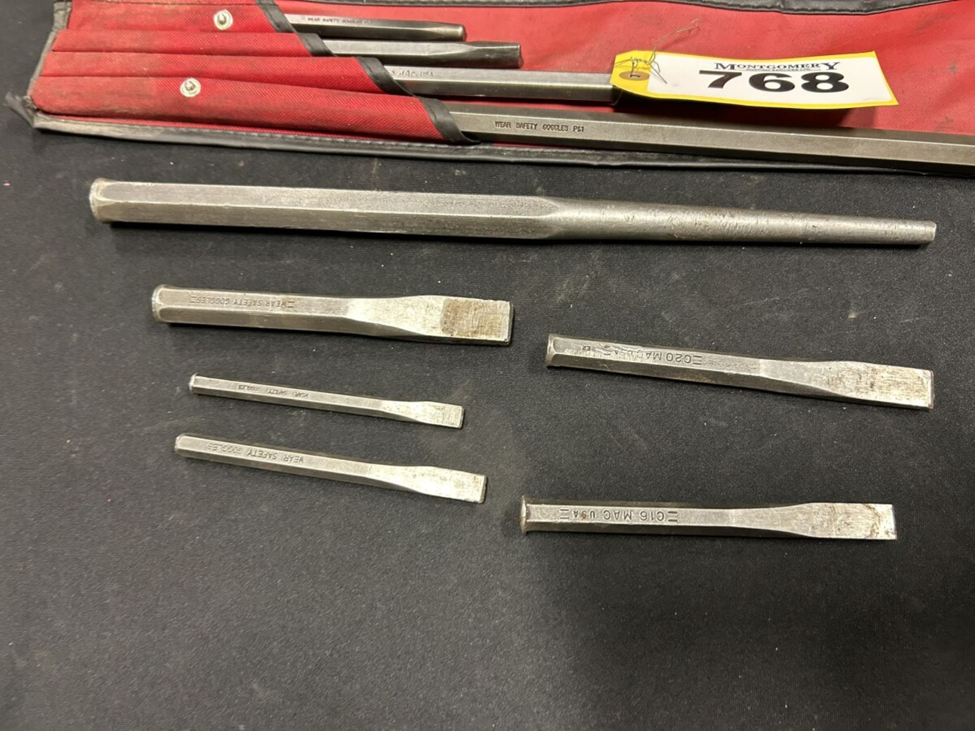 MAC TOOLS ASSORTED CHISELS, PUNCHES AND MAC TOOLS MINI LIGHT - Image 4 of 6