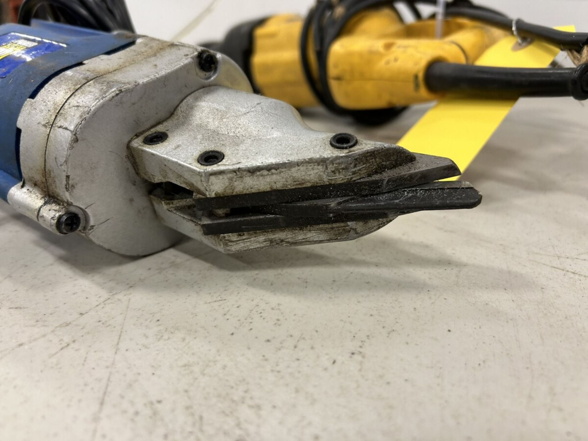 DEWALT CORDED RECIPROCATING SAW, POWER FIST CORDED ELECTRIC SHEAR, & AIR IMPACT GUN - Image 6 of 8