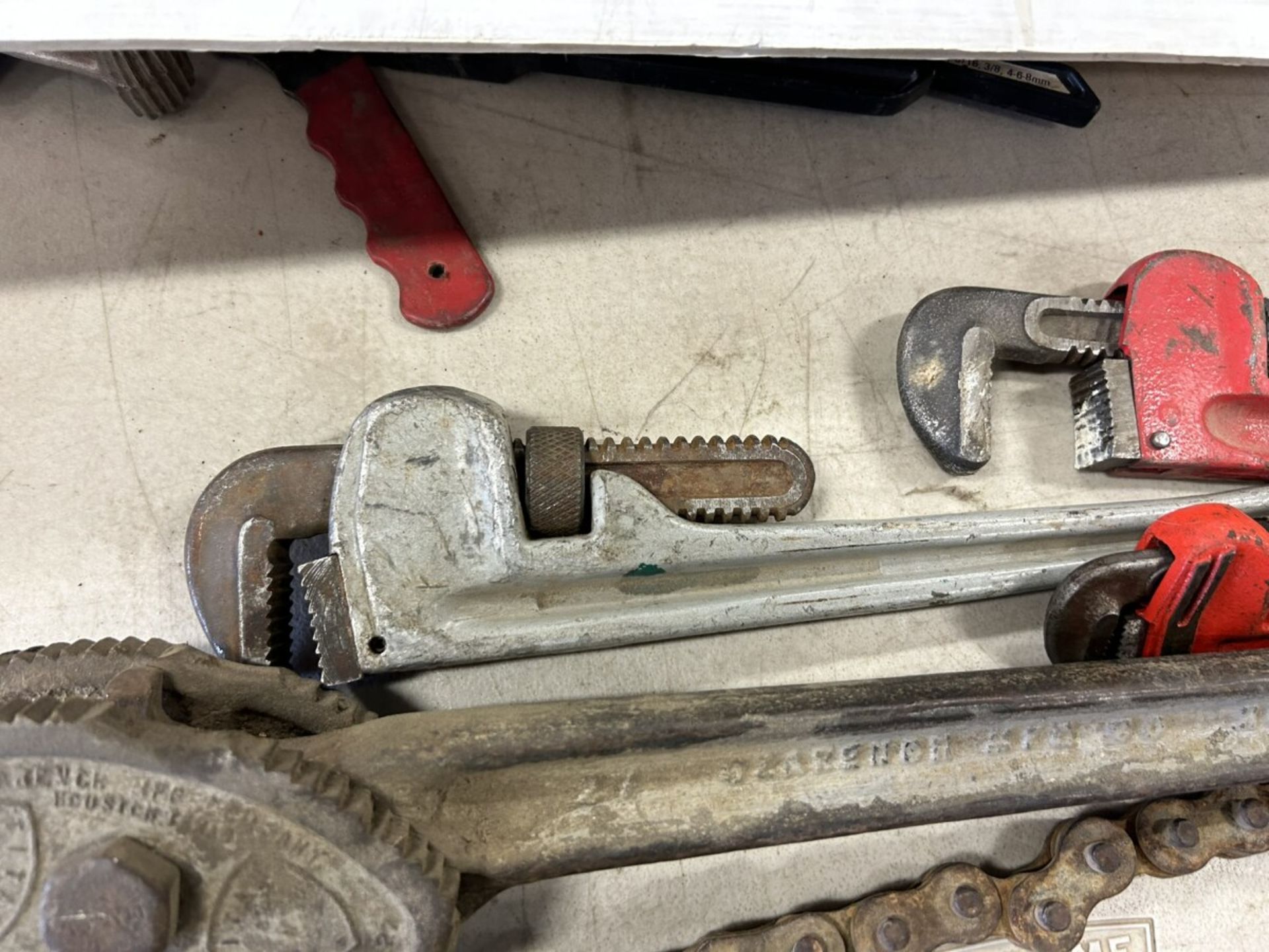 L/O ASSORTED PIPE WRENCHES - Image 3 of 4