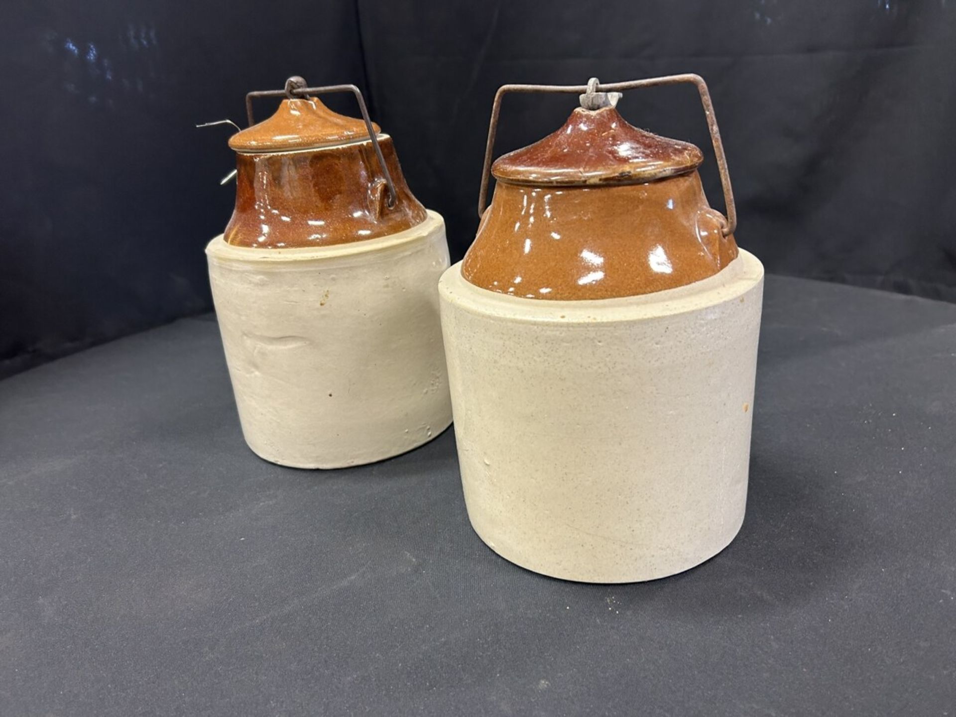 3-ANTIQUE CROCK JUGS - Image 4 of 6