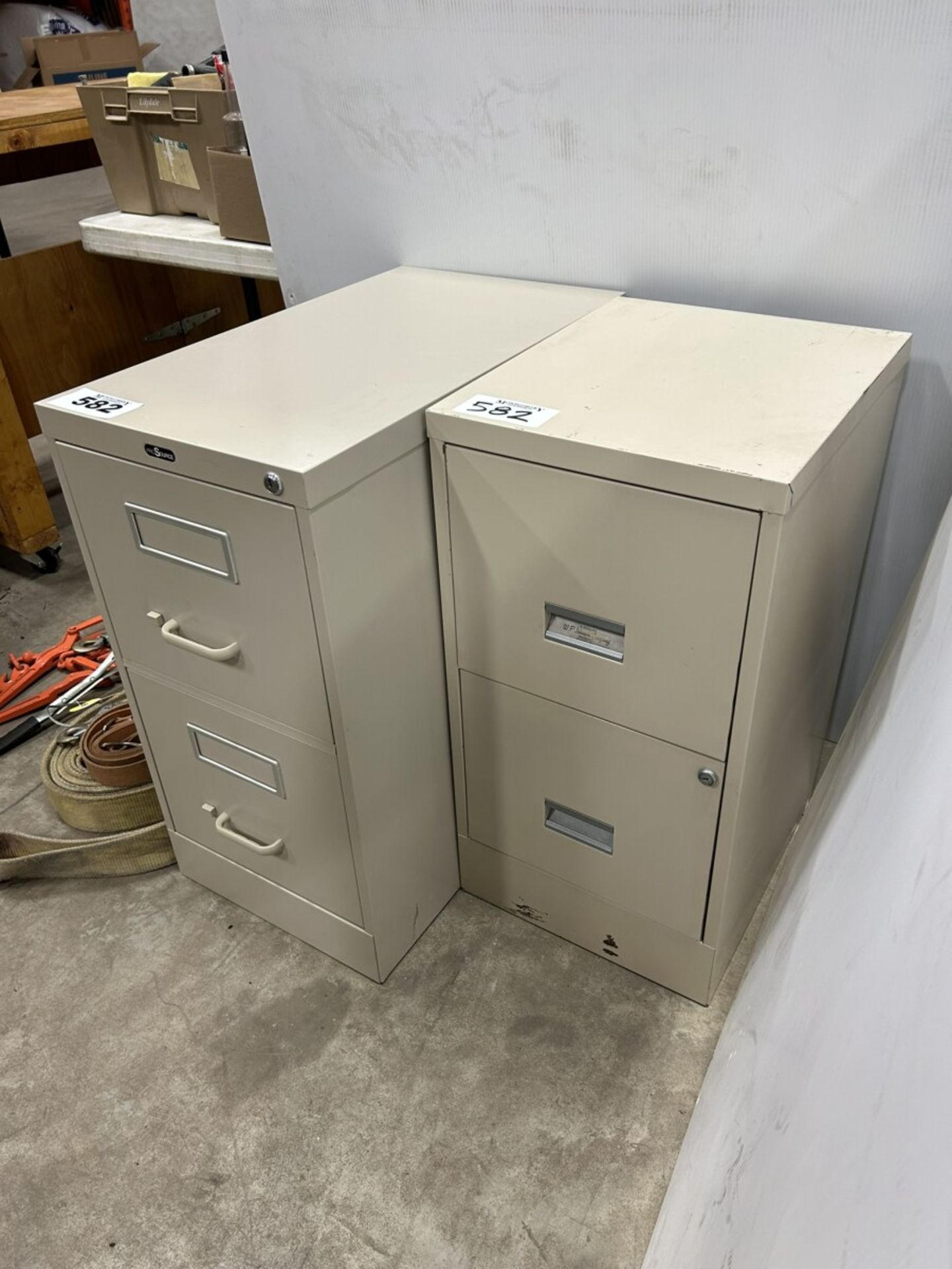 2-DRAWER METAL FILING CABINETS, LETTER AND LEGAL - Image 2 of 6