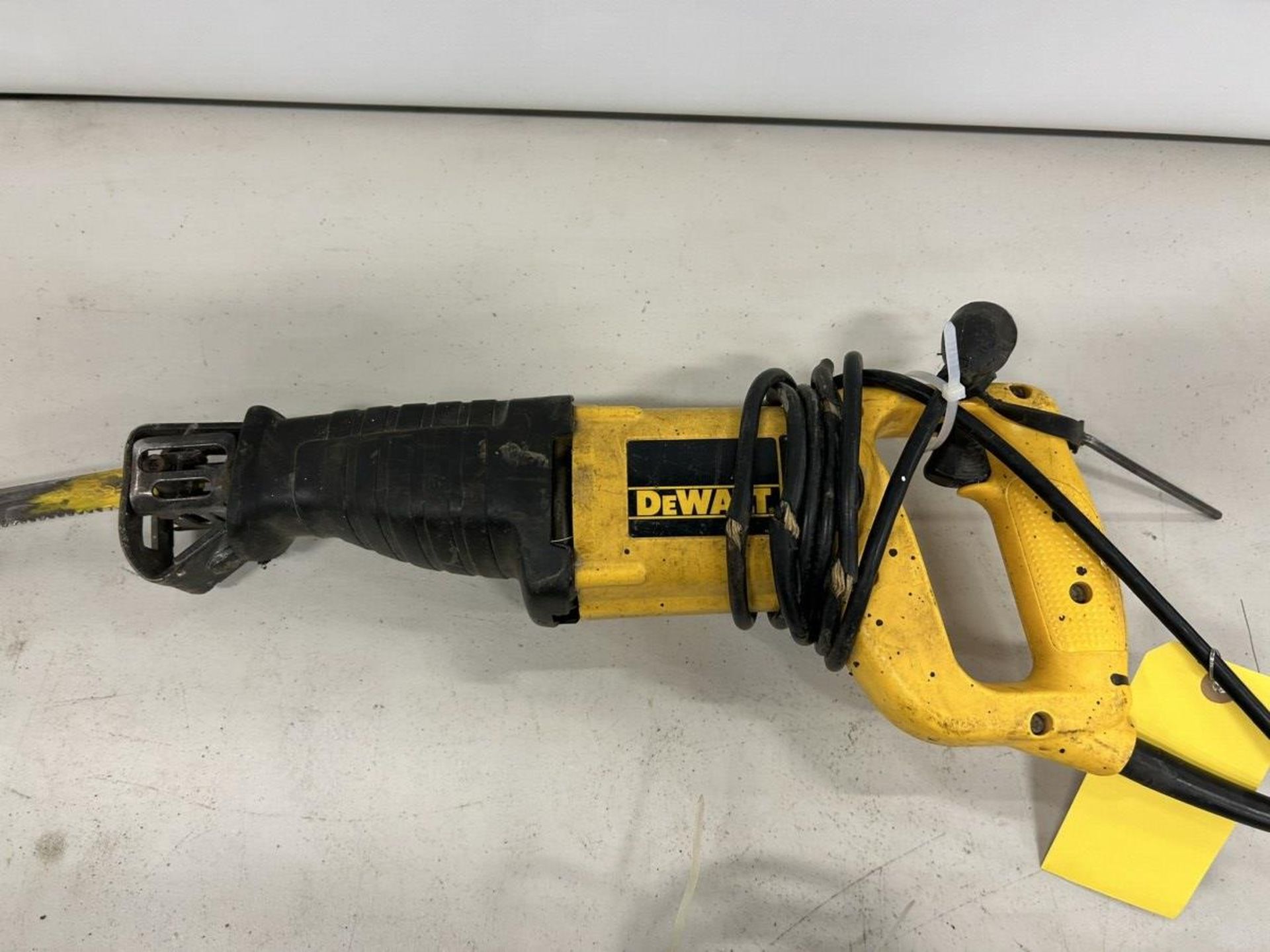 DEWALT CORDED RECIPROCATING SAW, POWER FIST CORDED ELECTRIC SHEAR, & AIR IMPACT GUN - Image 2 of 8
