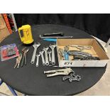 ATG DIGITAL MULTIMETER AND ASSORTED HAND TOOLS