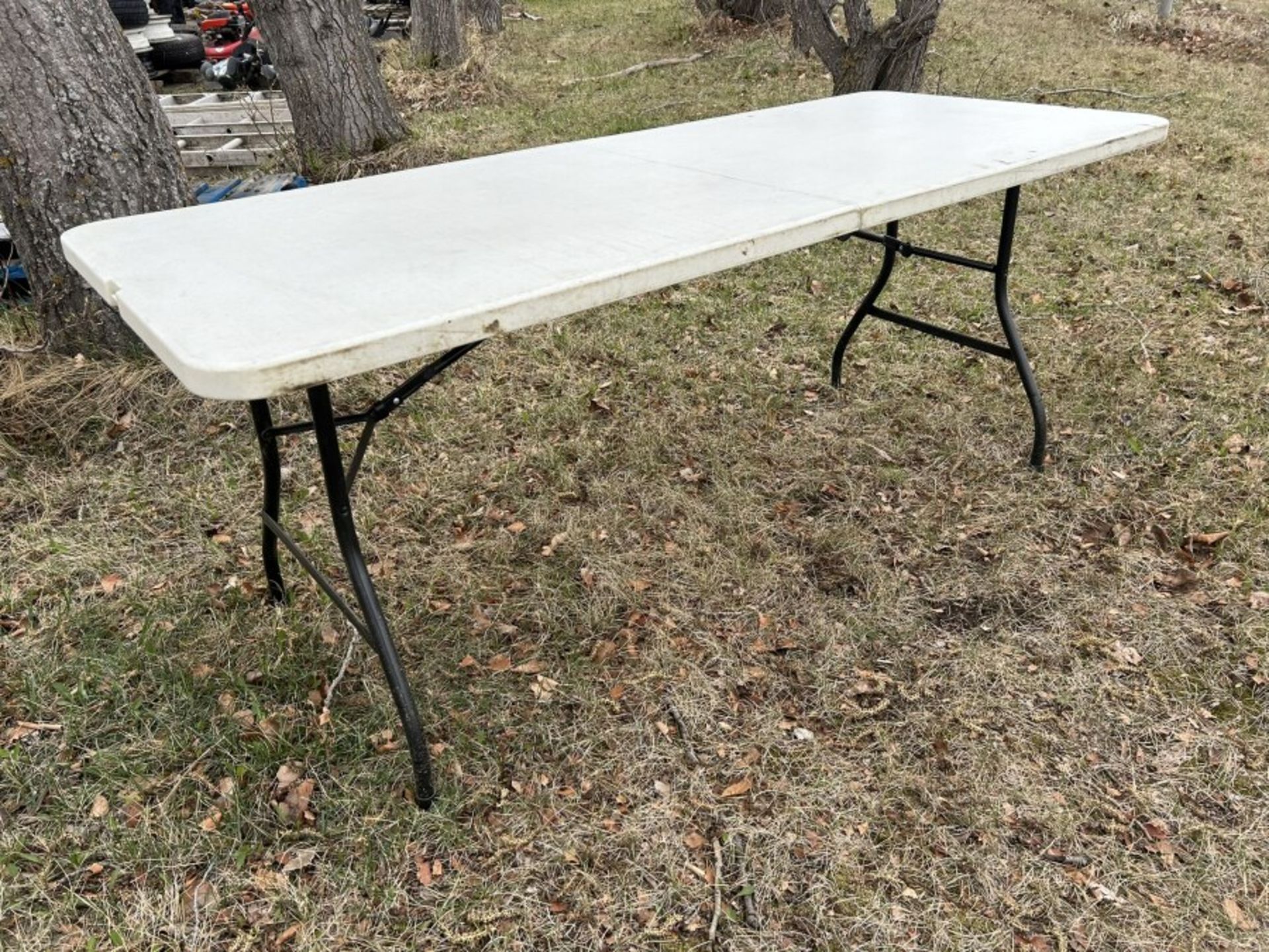 POLY FOLDING TABLE 72 IN X 30 IN - Image 2 of 2