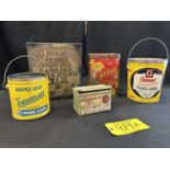 L/O ANTIQUE TINS