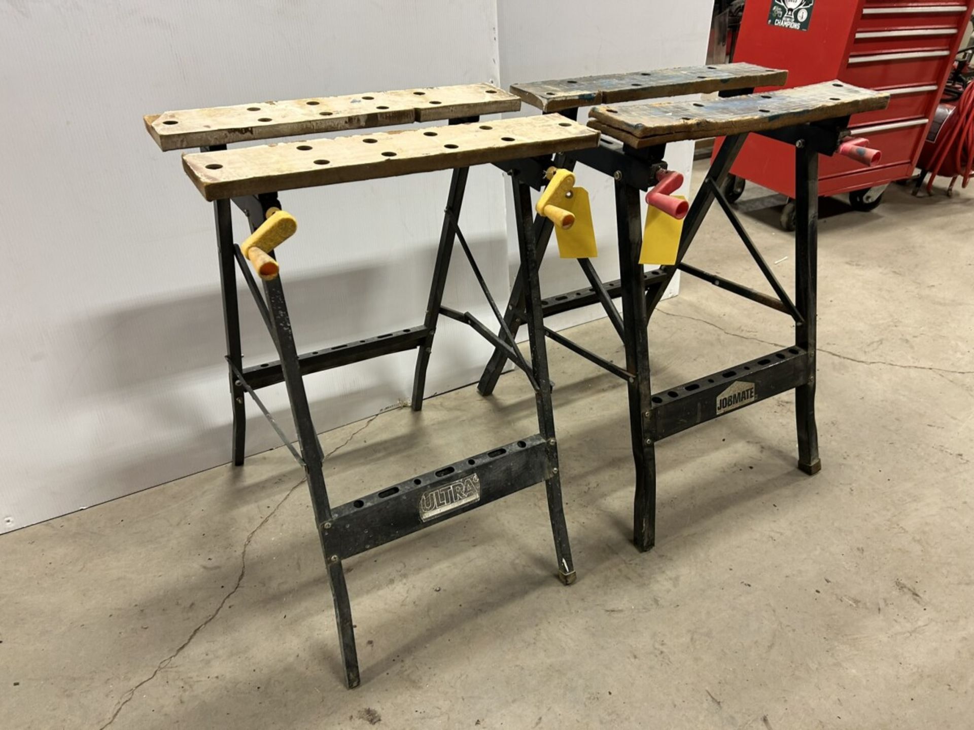 2-PORTABLE/ADJUSTABLE TABLES - Image 2 of 4