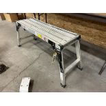 ALUMINUM WORK PLATFORM 38"X12"X20"H