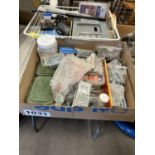 L/O ASSORTED BREAKERS, PANEL, FASTENERS, HARDWARE, ETC.