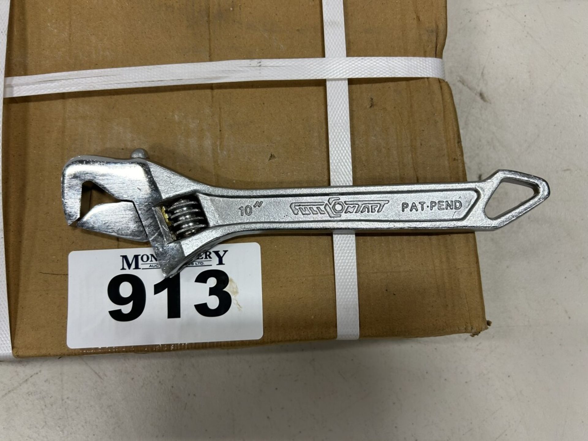 L/O 10" FULL CONTACT ADJUSTABLE WRENCHES - Image 2 of 2