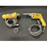 DEWALT DRYWALL GUN AND ROTARY CUTTING TOOL