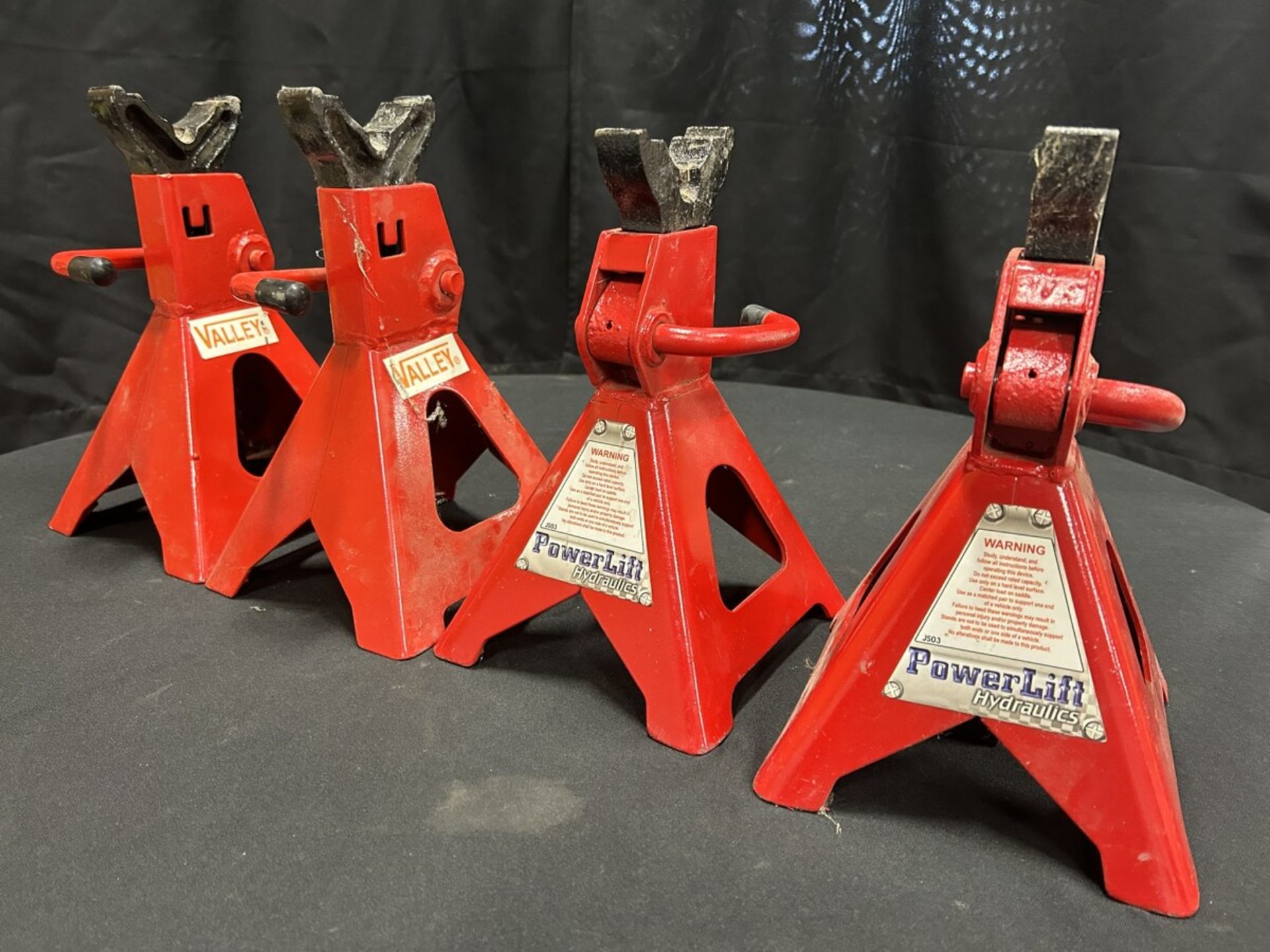 4-POWER LITE 3-TON JACK STANDS - Image 3 of 3