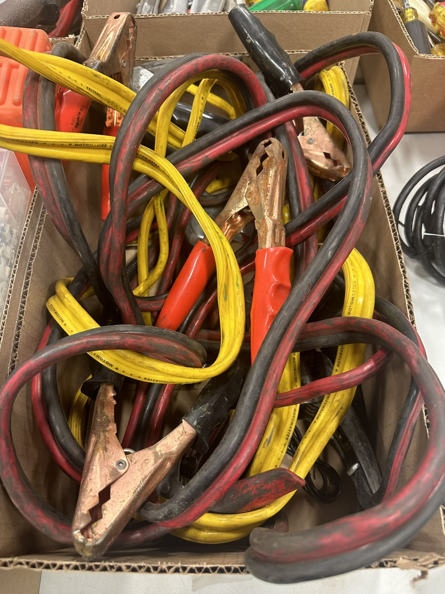 L/O ASSORTED BOOSTER CABLES