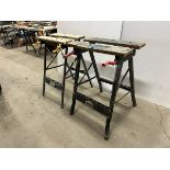 2-PORTABLE/ADJUSTABLE TABLES