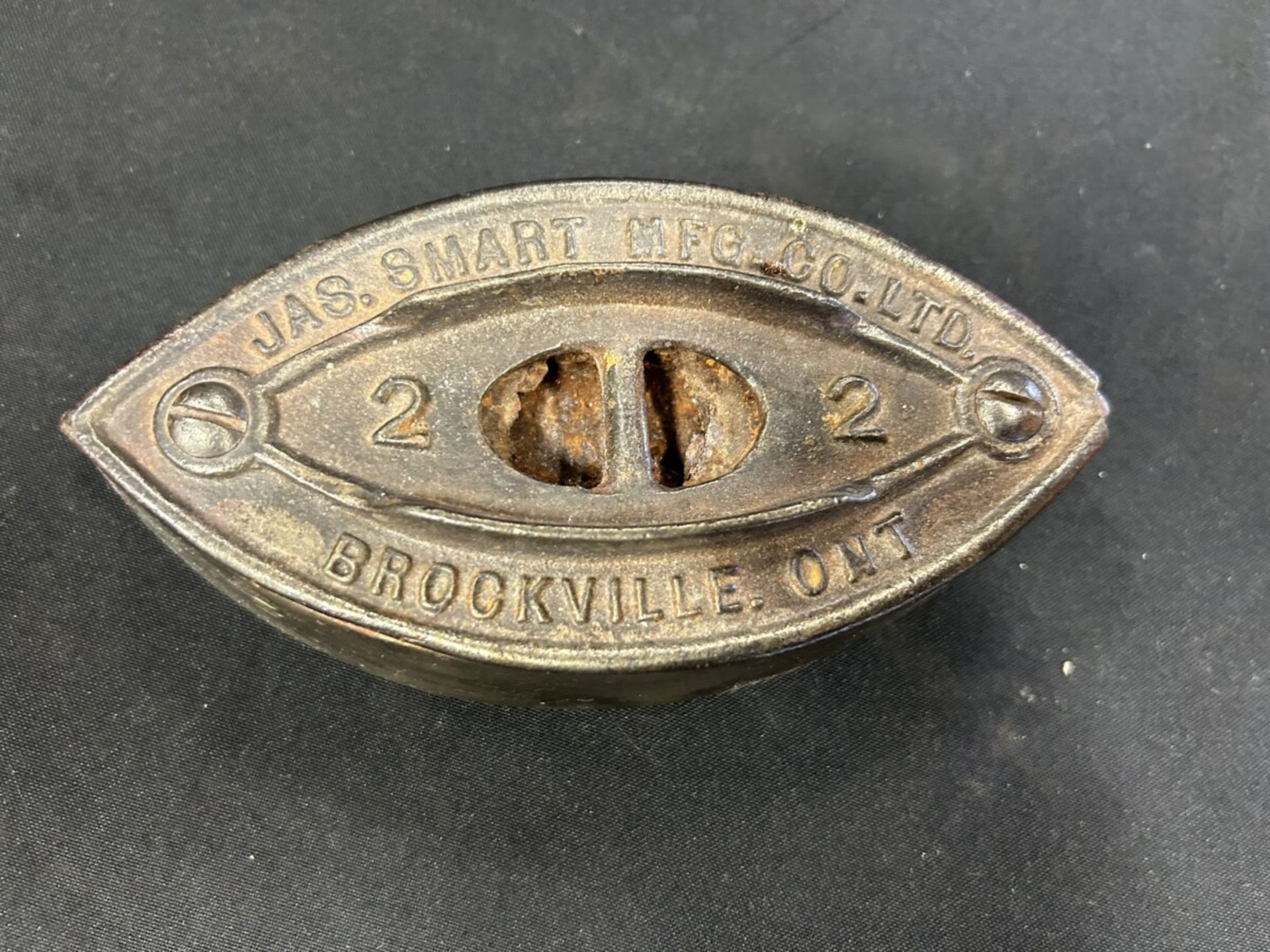 3-ANTIQUE SAD IRONS - Image 7 of 10