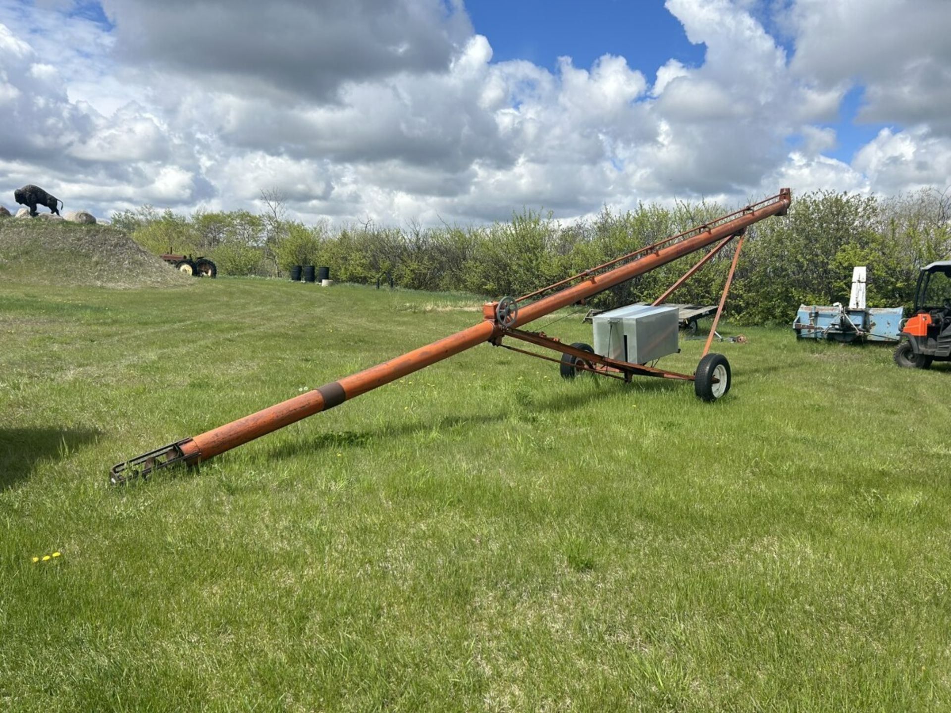 SUKUNDIAK HD7" - 37FT GRAIN AUGER W/ KOHLER ENGINE S/N 3884 - Image 3 of 11