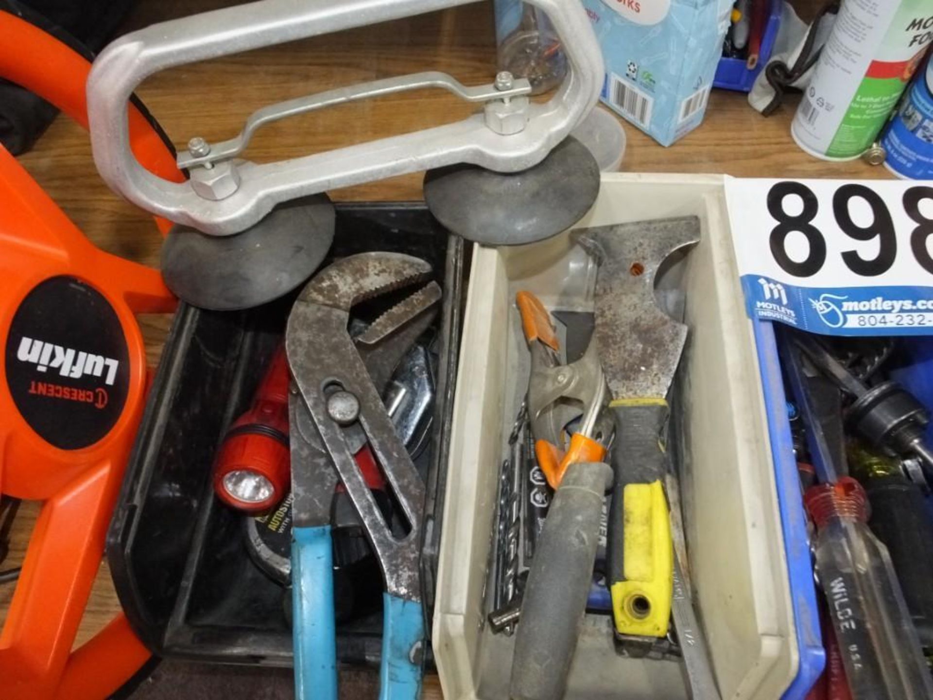 Lot: Hand Tools and (2) Measuring Wheels - Image 3 of 4