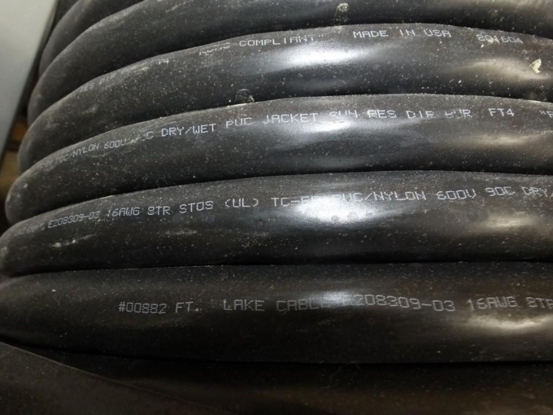 Cable Spool: Lake Cable 16AWG STR STOS - Image 4 of 5