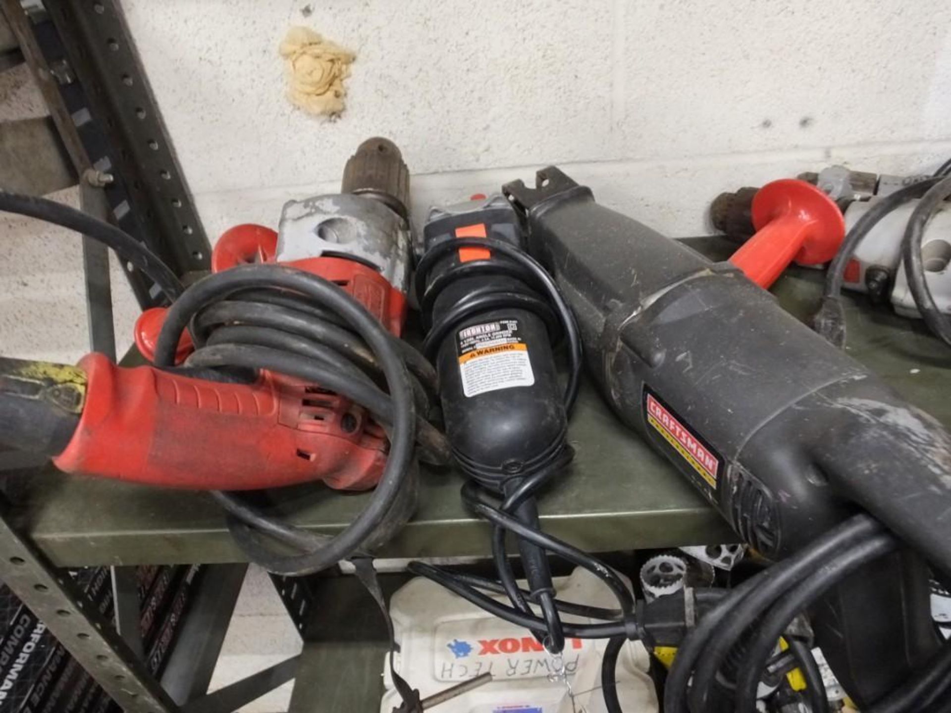 (3) Corded Power Tools