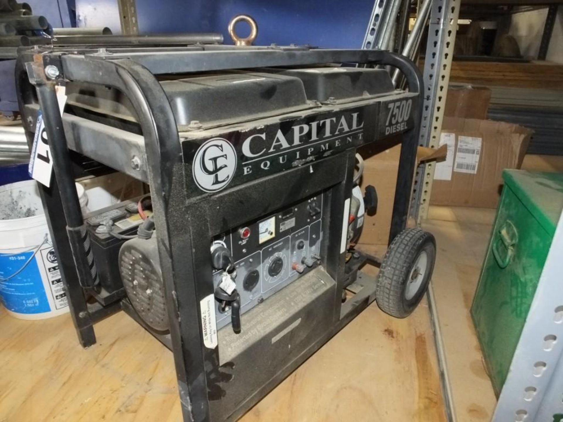 Capital Equipment 7500 Watt Diesel Generator