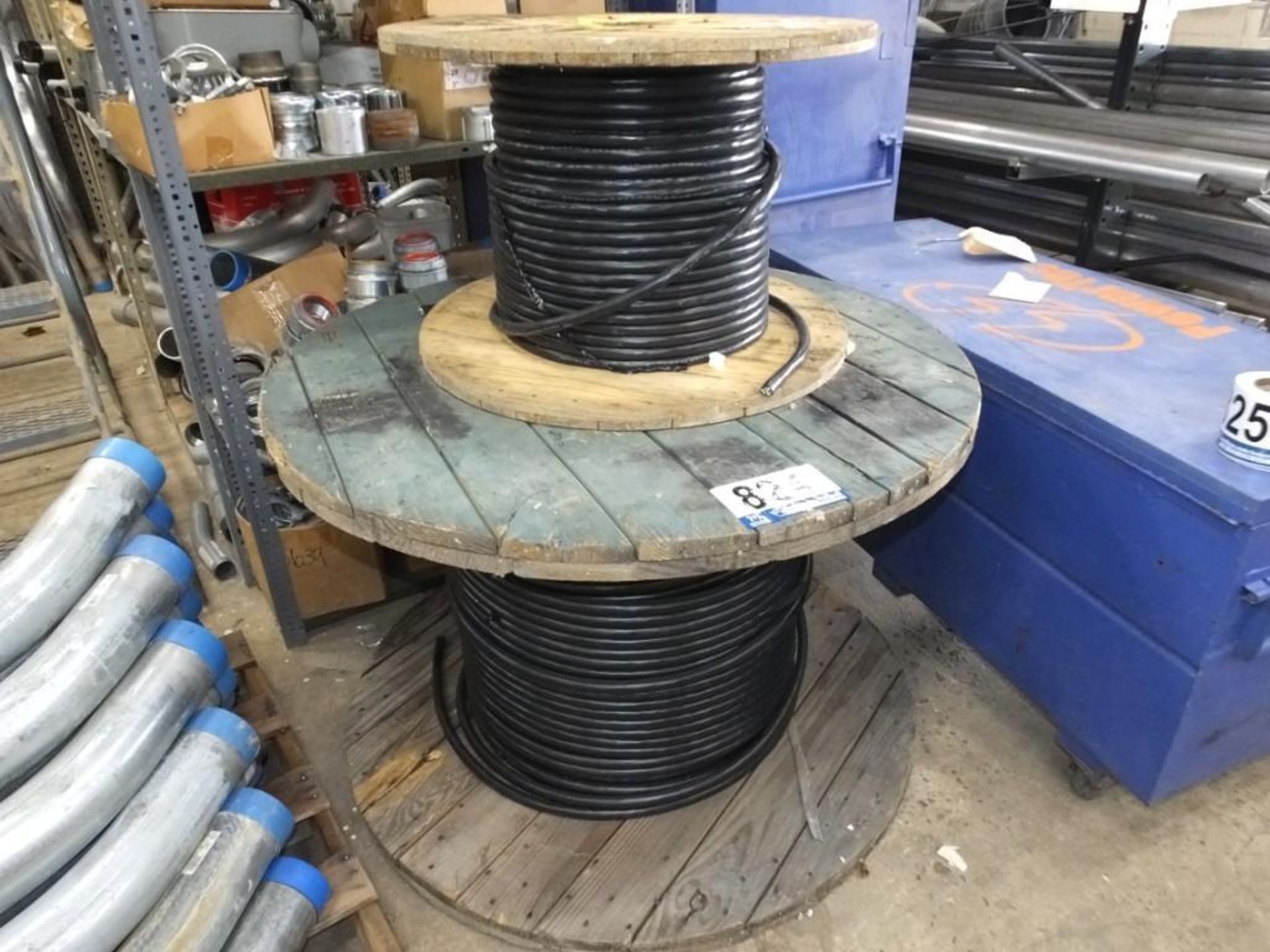 2 Cable Spools: Priority Cable 16AWG 8TR and 16AWG 8PR SPOS