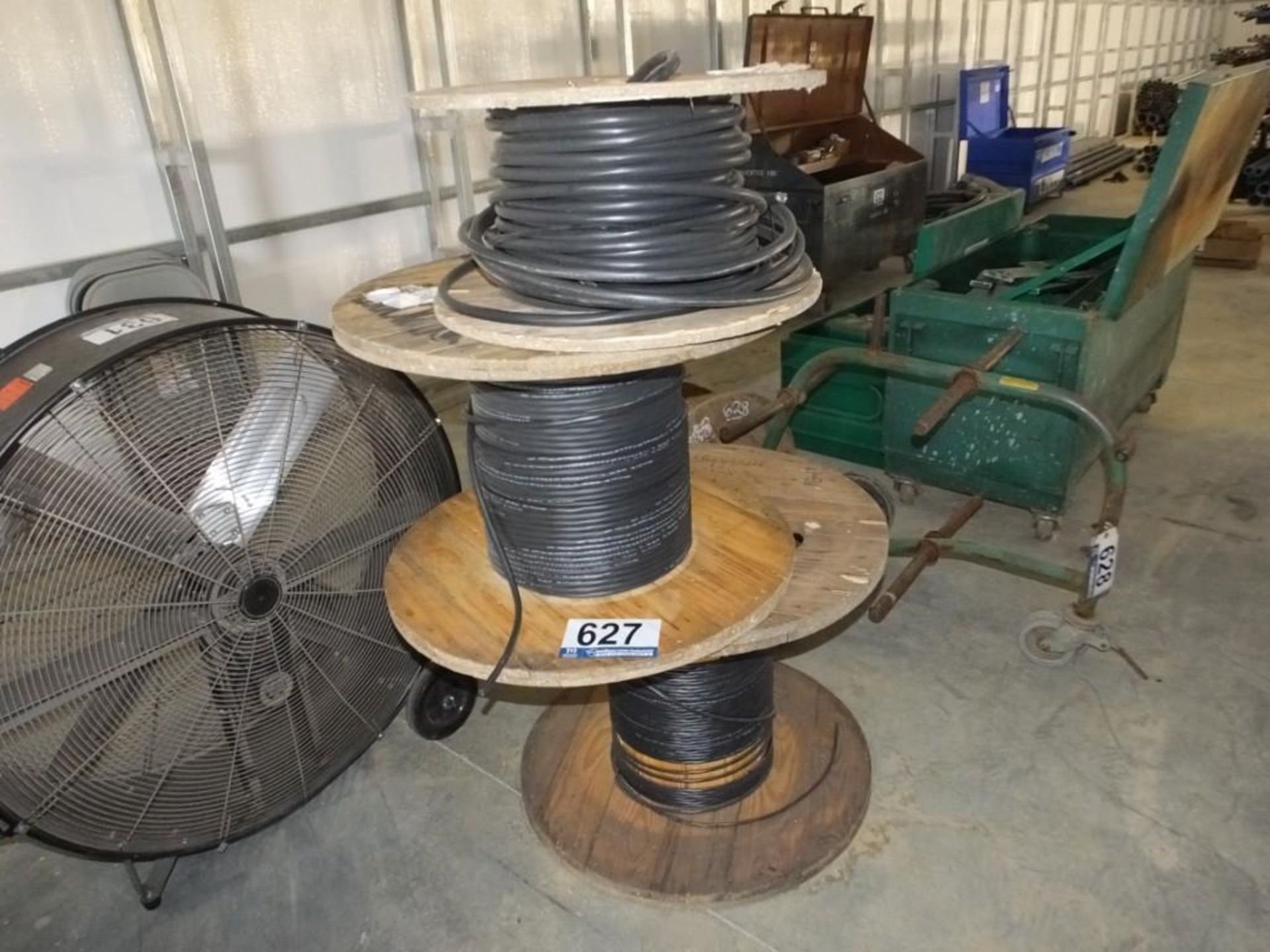 (3) Spools Cable