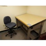 Drafting Table and Chair