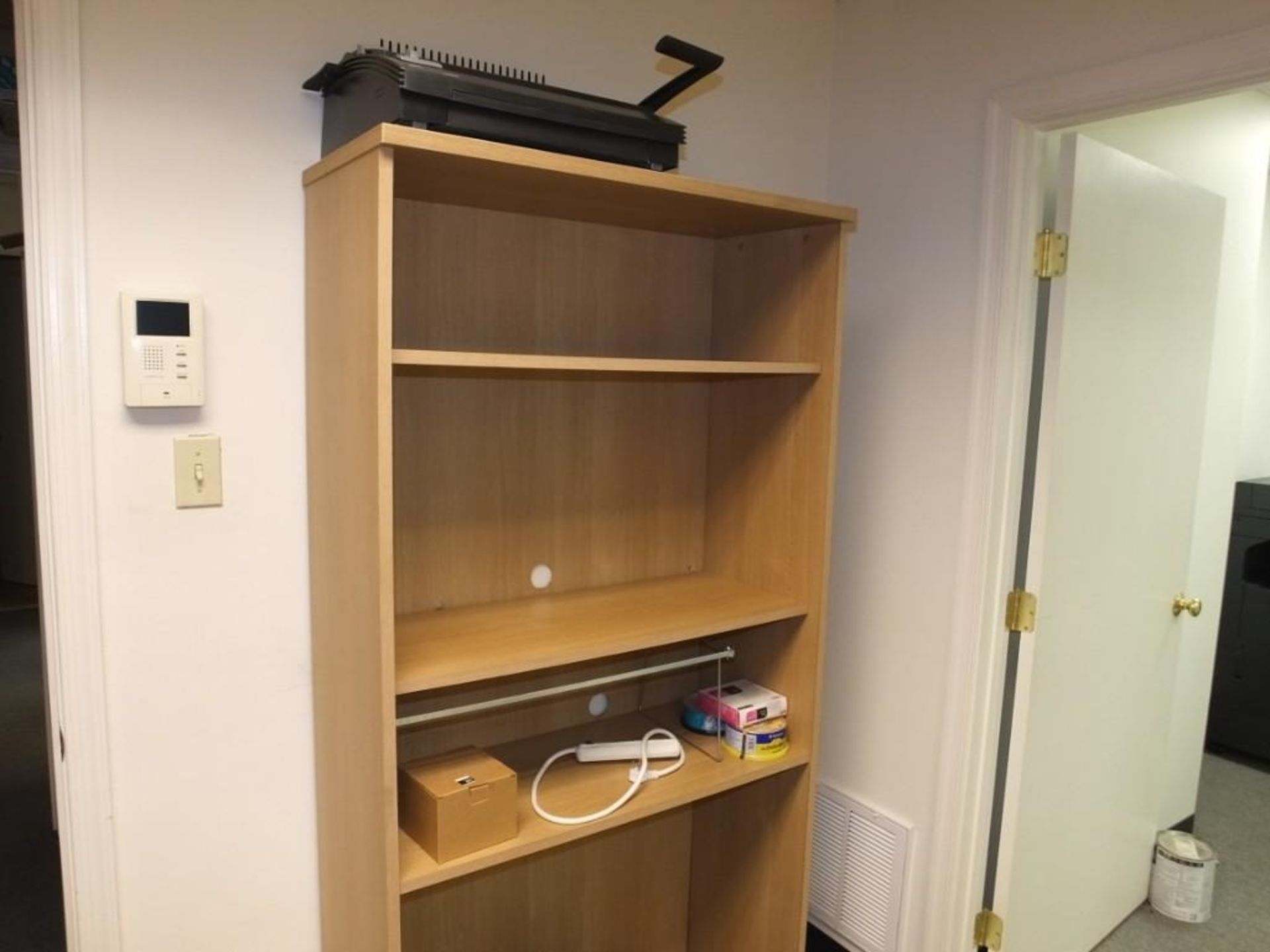 Breakroom Table/Chairs and Bookcase - Image 2 of 2