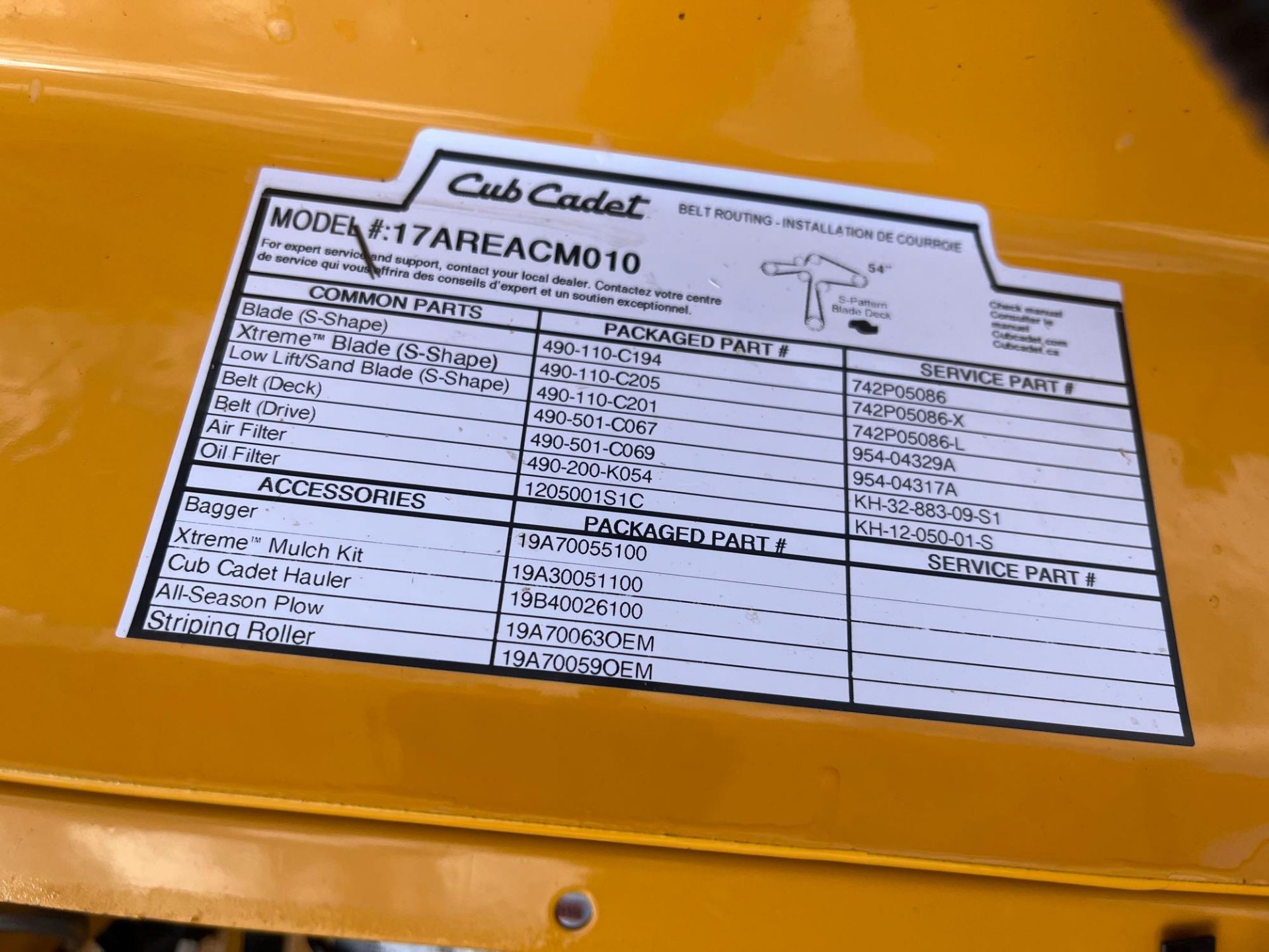 2022 Cub Cadet Zero Turn Mower - Image 10 of 20