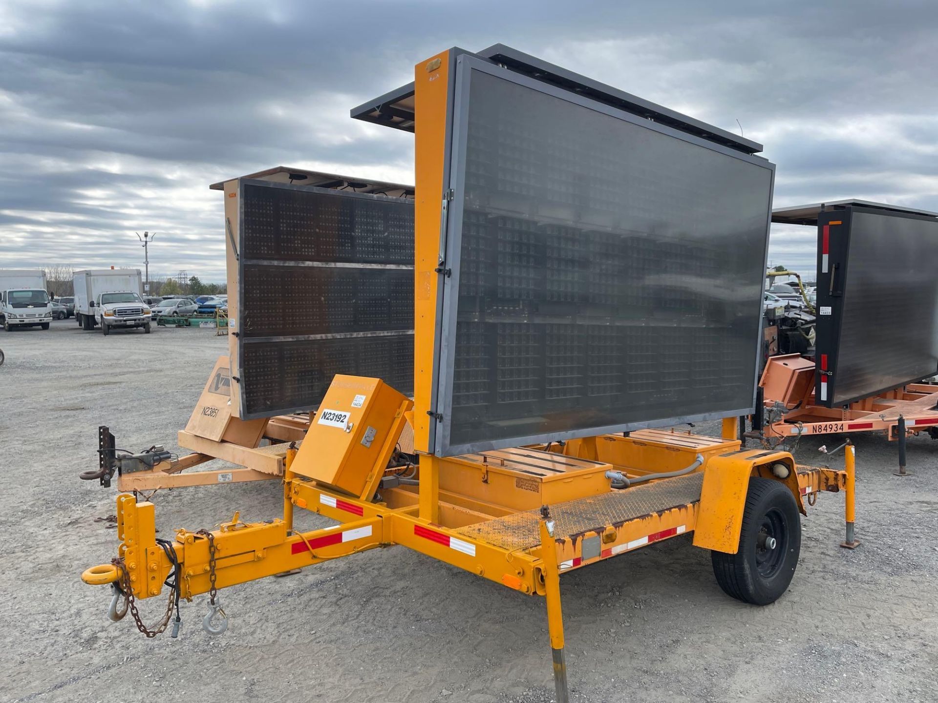 2005 Precision SMC1000 Solar Powered Message Board