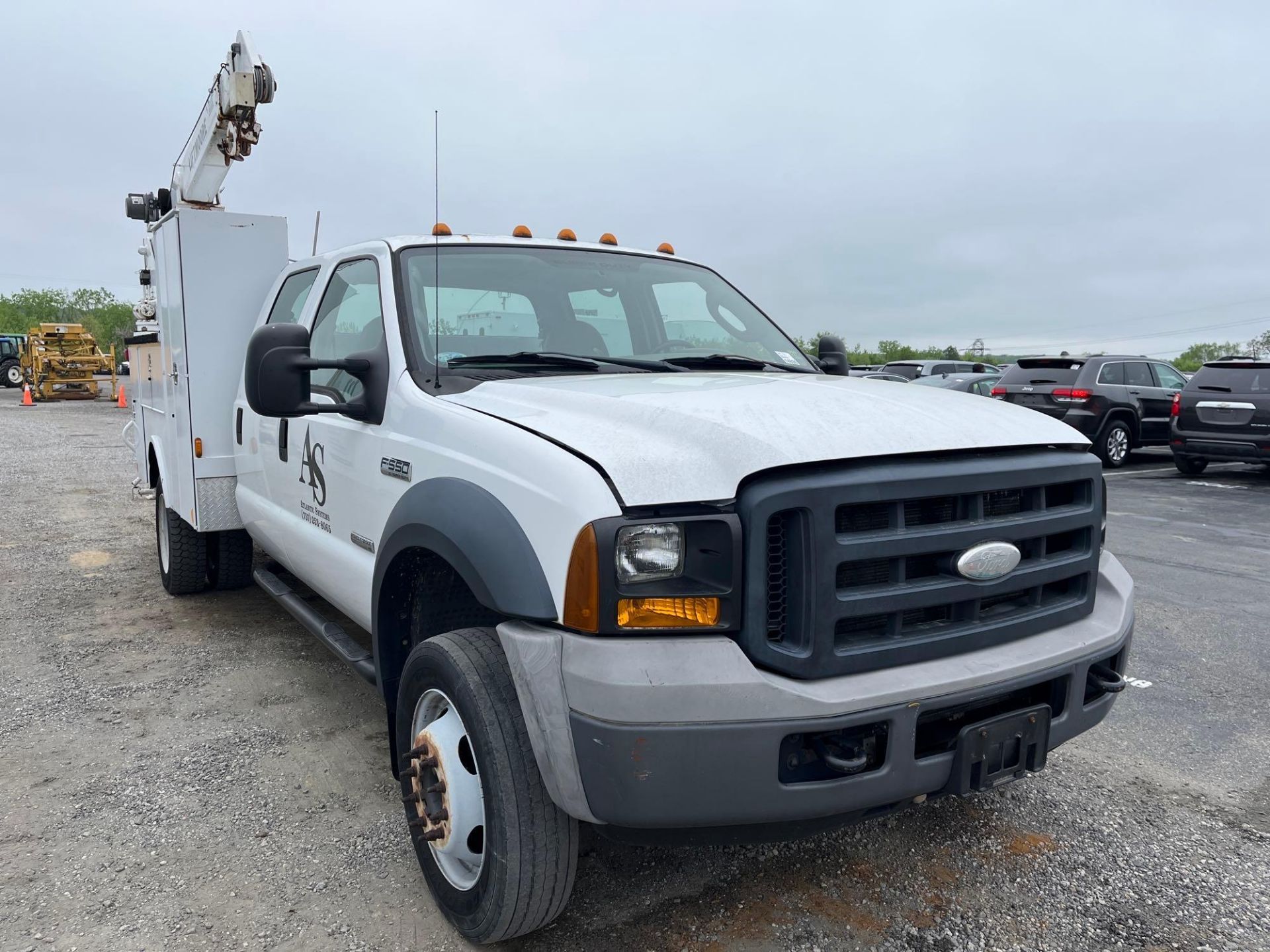 2006 Ford F550 Crane Service Truck - Image 4 of 21