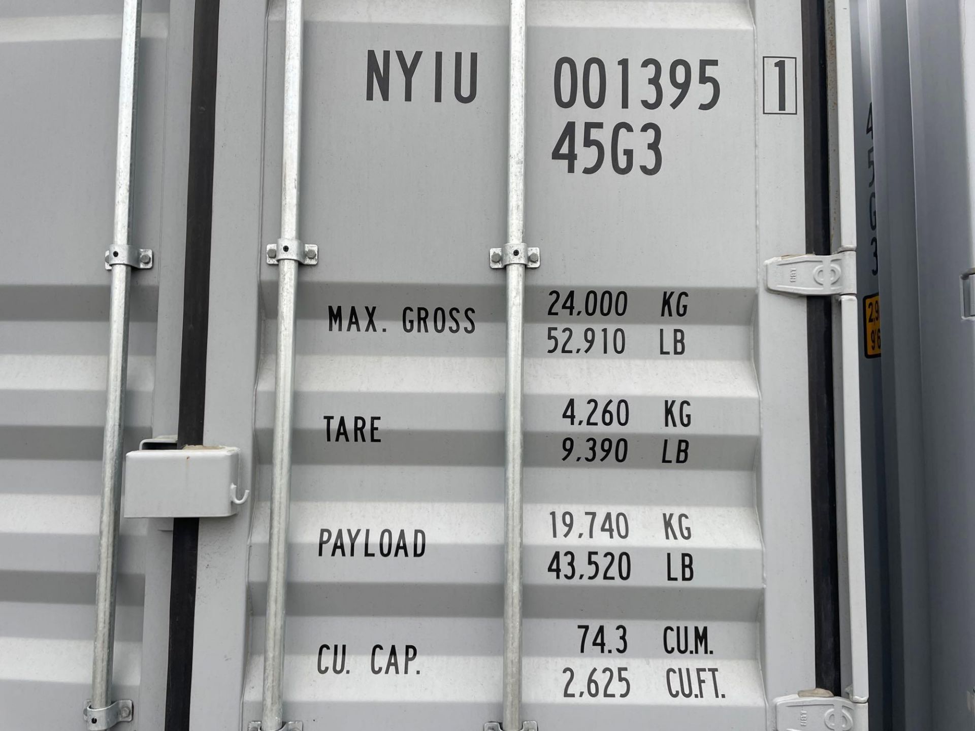 40' High Cube Shipping Container - Image 7 of 7