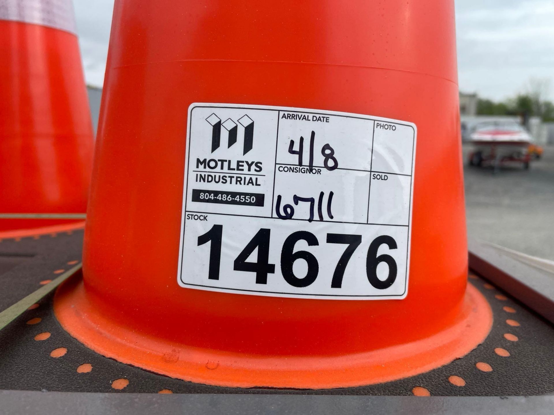 2024 Safety Highway Cones, Qty: 42 - Image 5 of 5
