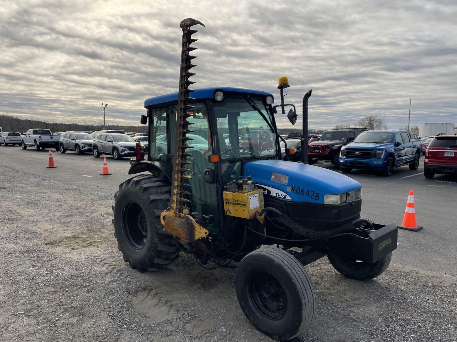 2003 New Holland TN55 Tractor Mower - Image 4 of 20