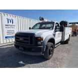 2008 Ford F450 Utility Body 4WD Crane Truck