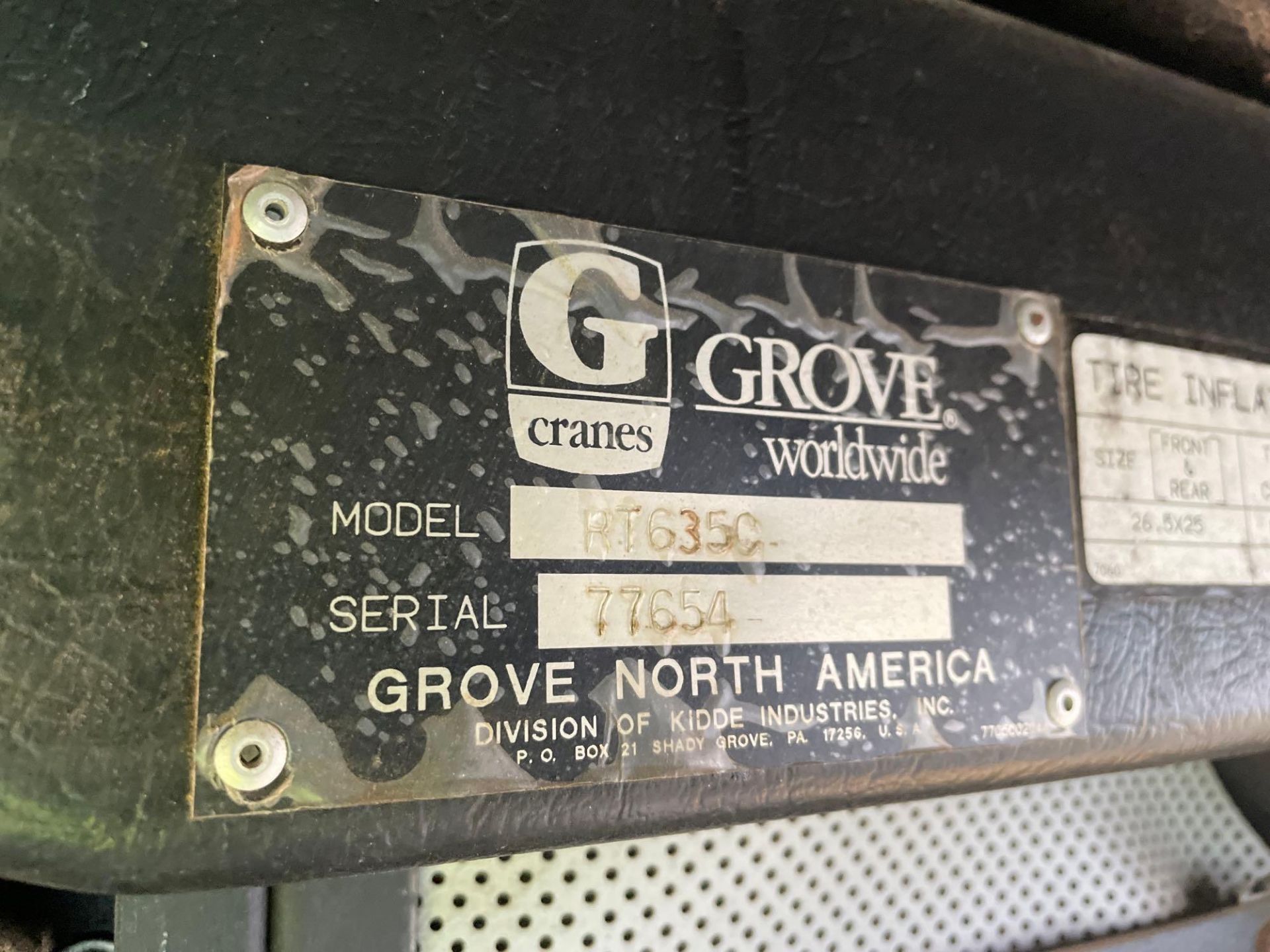 Grove RT635C All Terrain Crane - Image 5 of 20