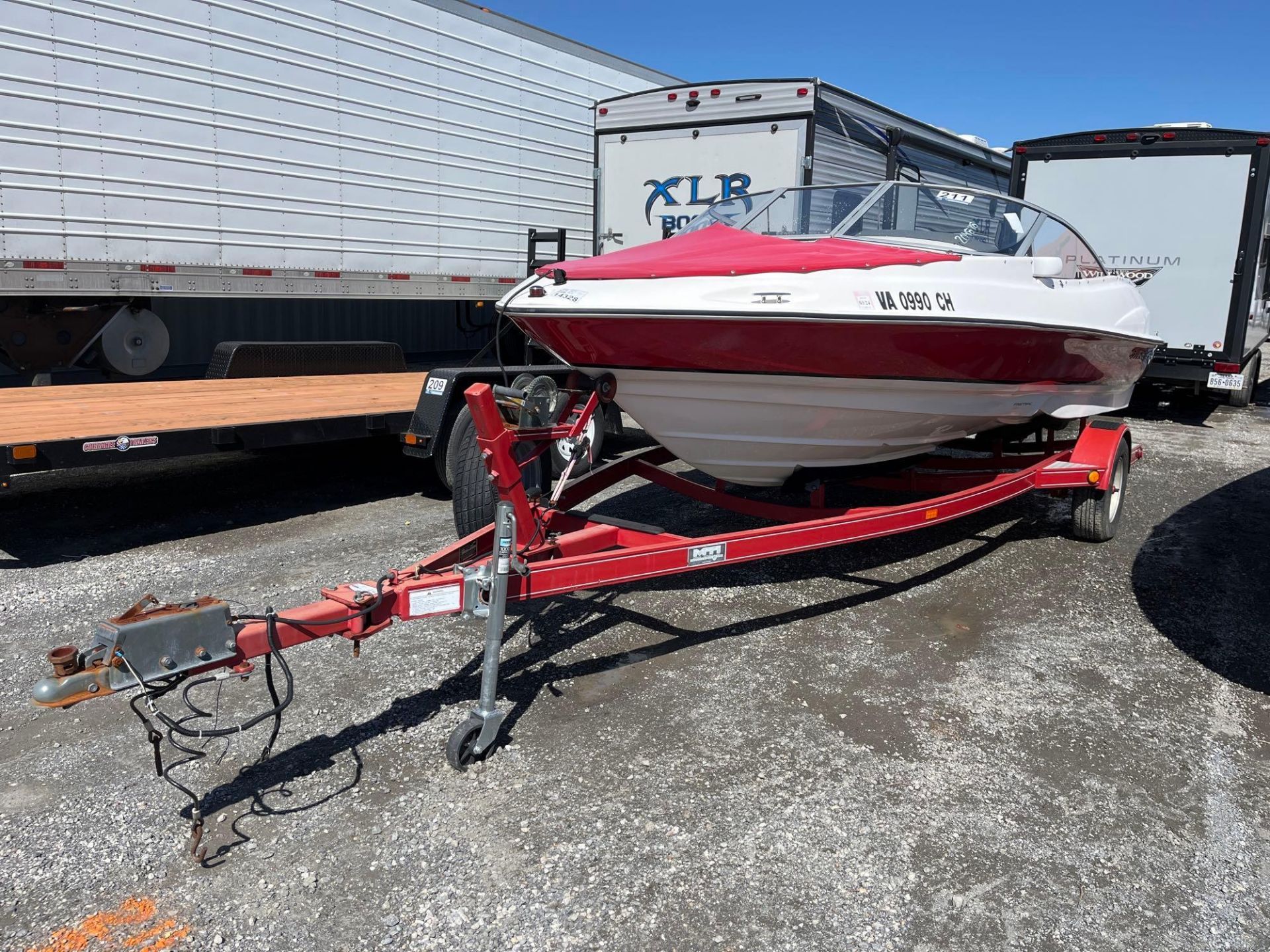 2005 Regal 1800 Boat And Marine Trailer