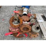 Lot of Valves and Flanges