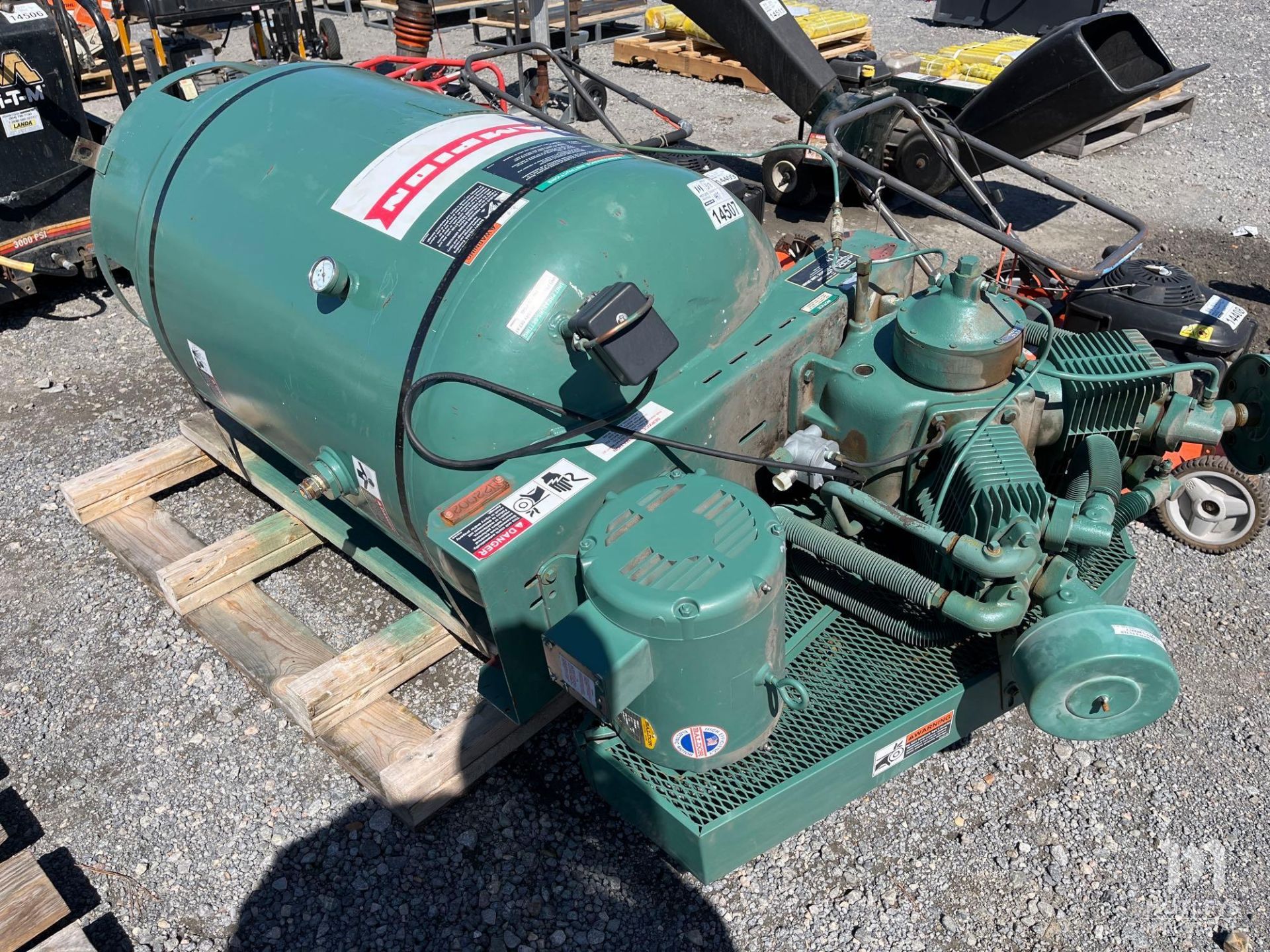 1994 Champ AC VR712 Air Compressor - Image 7 of 11