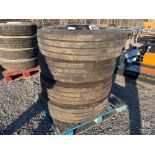 (4) General Virgin Steer Tires