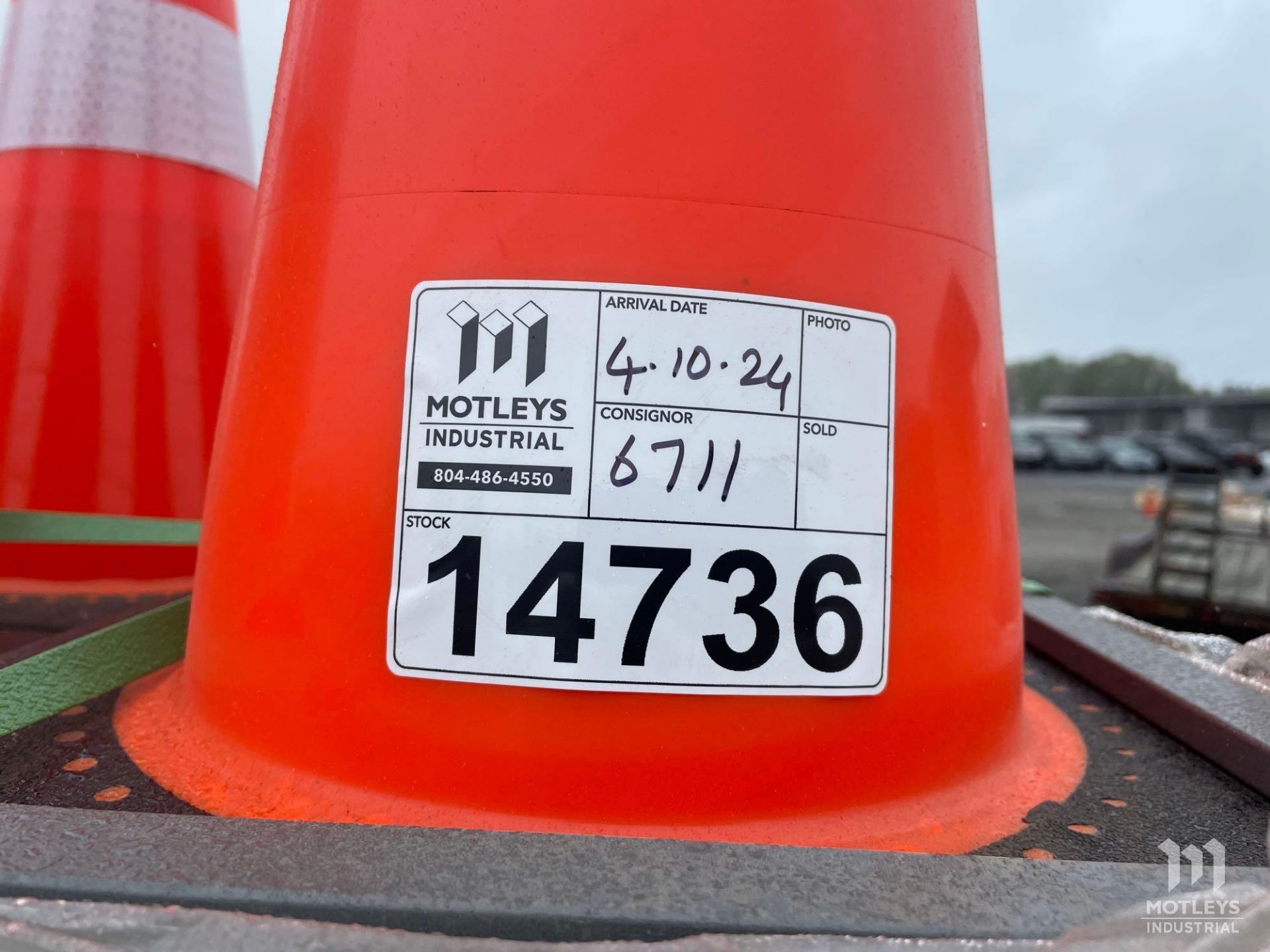 2024 Safety Highway Cones, Qty: 42 - Image 5 of 5