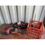 Lot of 4: Milwaukee Fuel Brushless Power Tools