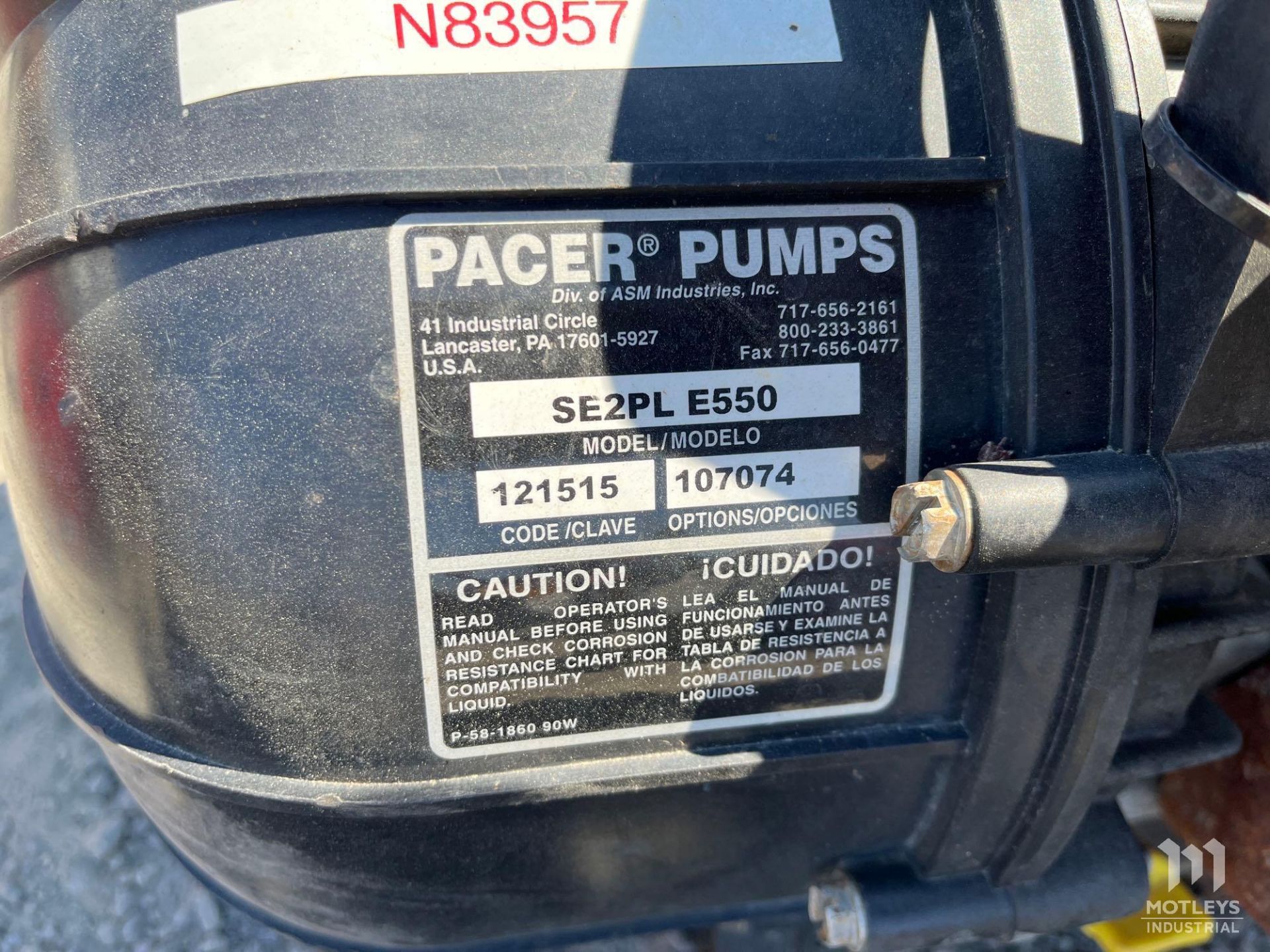 2017 Pacer SEB2PLE4C 2" Pump - Image 5 of 6