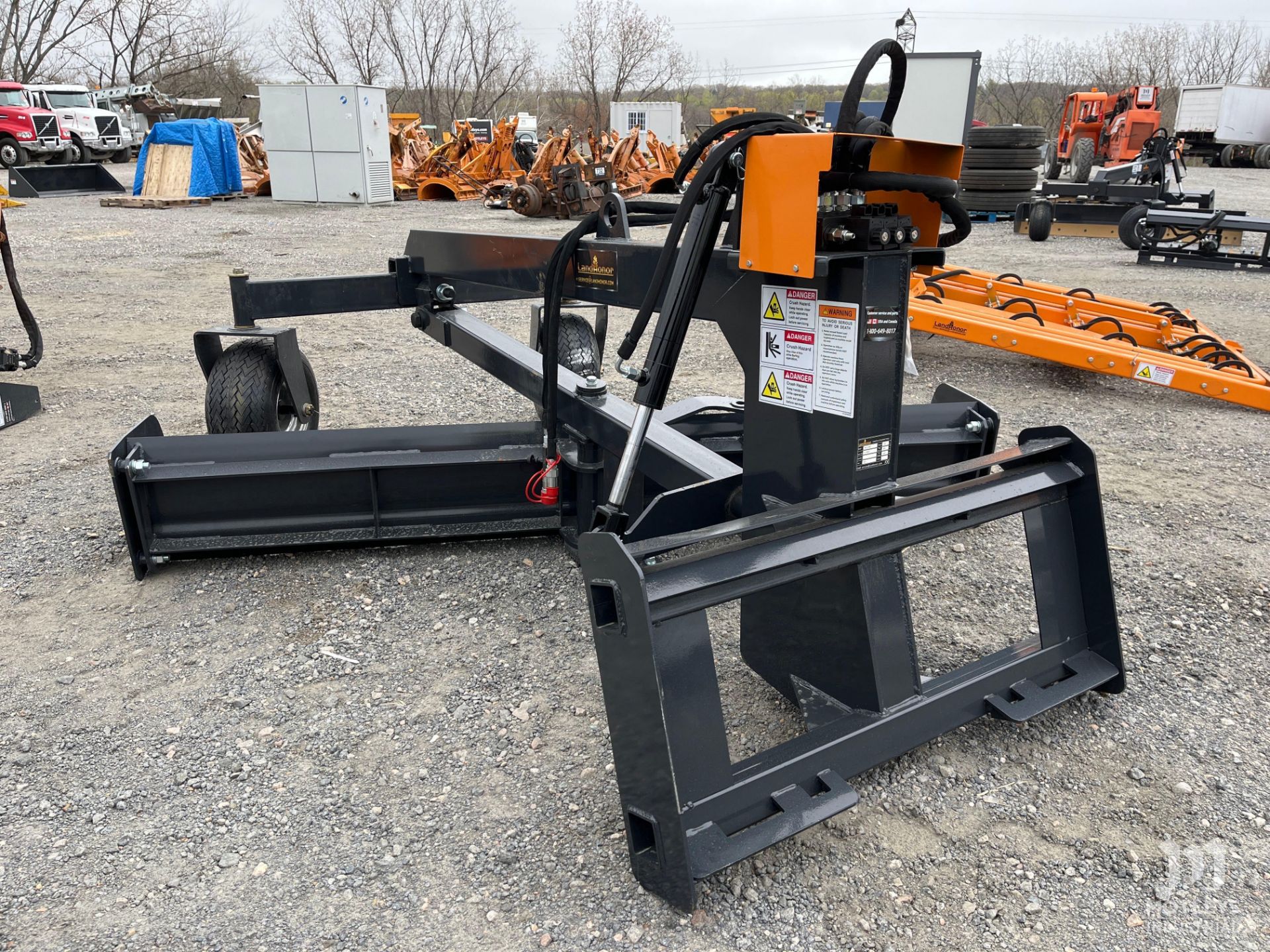 2023 LandHonor GM-12-96W Skid Steer Grader Attachment - Image 2 of 10