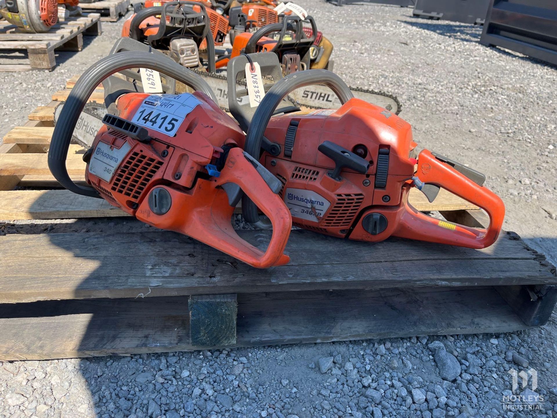 (2) Husqvarna Chainsaws