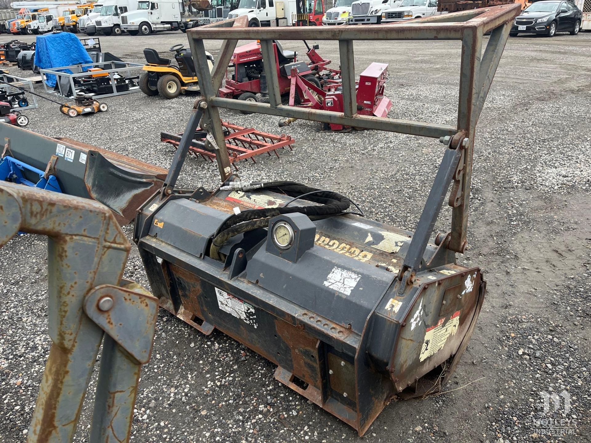 Bobcat Skid Steer Forestry Mulcher Attachment - Image 4 of 7