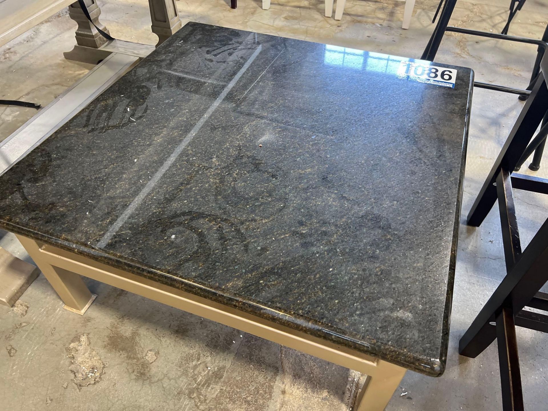 Granite Top Coffee Table