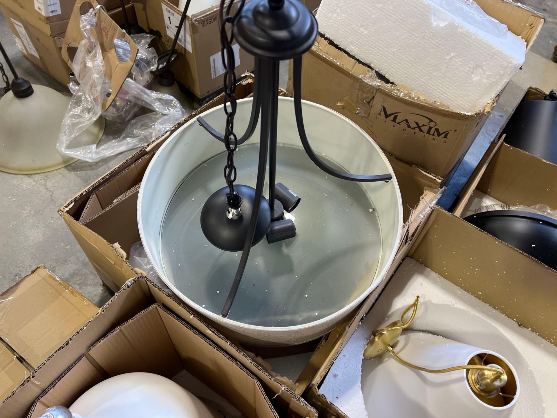 Lot of Assorted Light Fixtures - Bild 10 aus 11