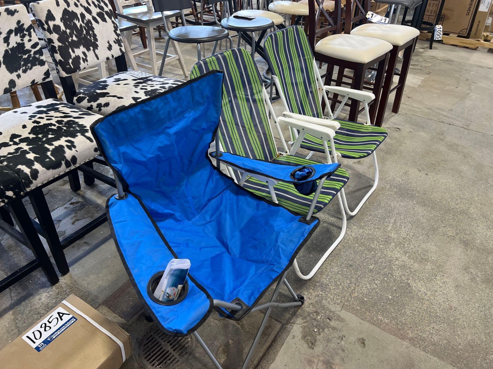 2 Beach Chairs and 1 Camping Chair - Image 2 of 2